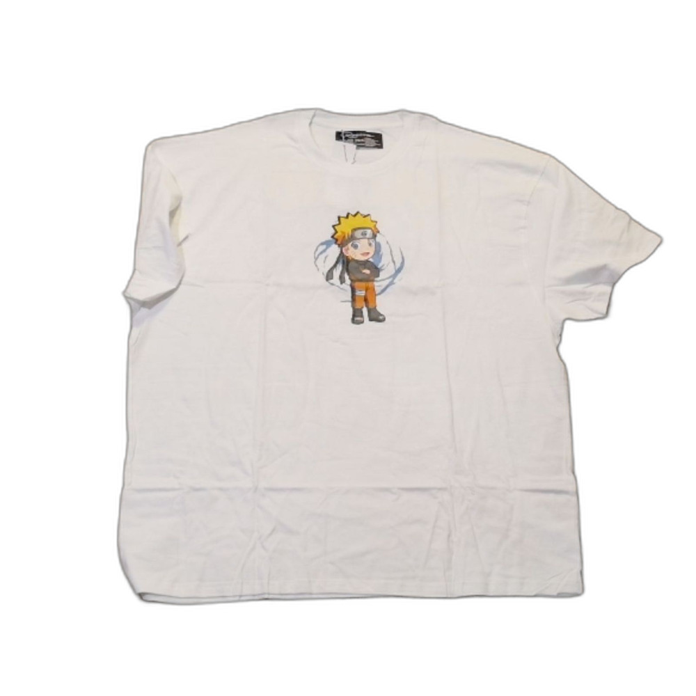 Reason Naruto Shippuden T-Shirt XL White Chibi Graphic Anime NWT